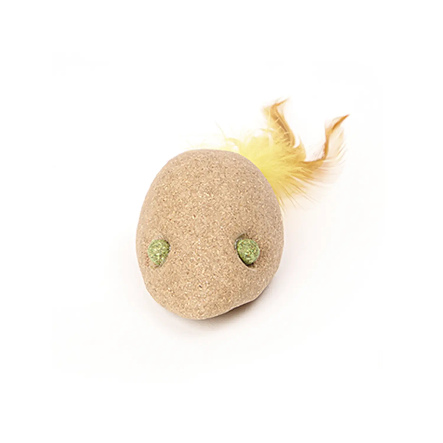 Brinquedo Rato com Catnip Flicks Amarelo
